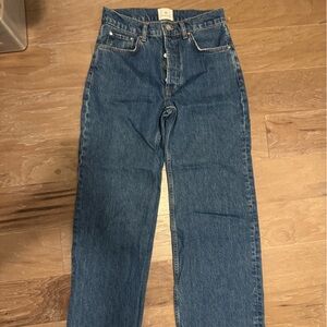 Anine Bing Blue Denim Jeans